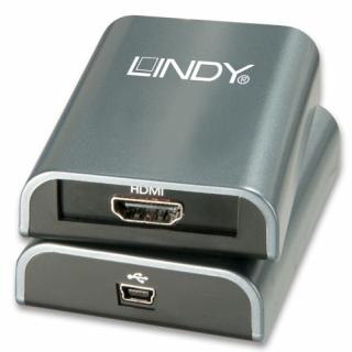 Lindy 42698 Konwerter (karta graficzna) USB 2.0 - HDMI Adapter