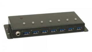 Lindy 43128 7 Port Industrial USB 3.0 Hub