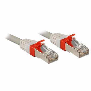 Lindy 45352 CAT6a S/FTP LS0H Snagless Gigabit Network Cable, Grey - 1m