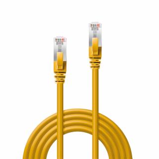 Lindy 45981 Cat.6 S/FTP LSZH Network Cable, Yellow - 1m