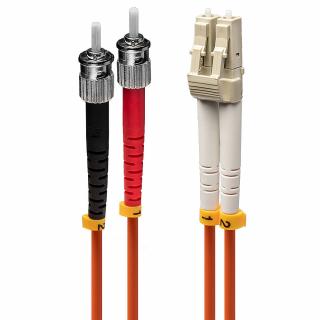 Lindy 46490 Fibre Optic Cable LC - ST OM2, orange - 1m