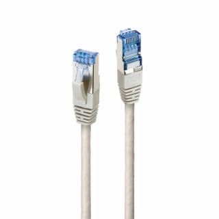 Lindy 47130 CAT6a S/FTP LS0H Snagless Gigabit Network Cable, Grey - 0,3m