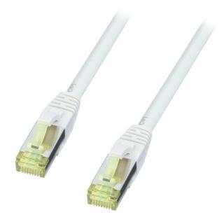 Lindy 47260 CAT6a S/FTP LS0H Snagless Network Cable, Grey - 0,3m