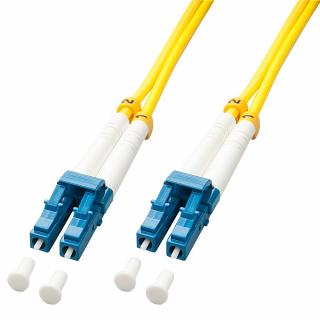 Lindy 47450 Fibre Optic Cable LC - LC OS2 singlemode, yellow - 1m