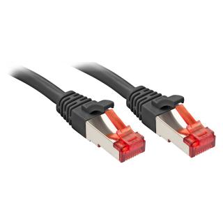 Lindy 47777 Cat.6 S/FTP Cable, Black - 1m