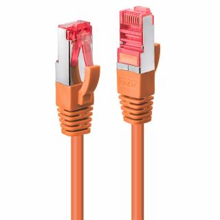 Lindy 47810 Cat.6 S/FTP Cable, Orange - 3m