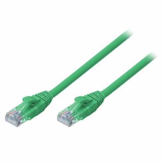 Lindy 48055 RJ45 CAT6 U/UTP Snagless Gigabit Network Cable, Green - 30m