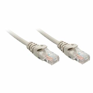 Lindy 48365 CAT5e U/UTP Snagless Network Cable, Grey - 5m