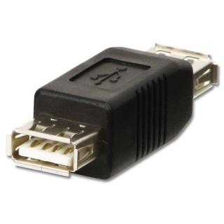 Lindy 71230 USB Adapter, USB A Female to A Female Coupler