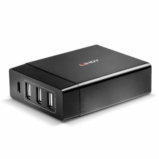 Lindy 73329 4 Port USB with Power Delivery