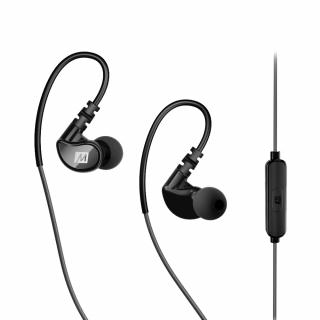 MEE Audio X1 (X-1) In-ear sports headphones with microphone and remote Color: Black