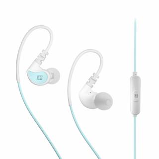 MEE Audio X1 (X-1) In-ear sports headphones with microphone and remote Color: Blue