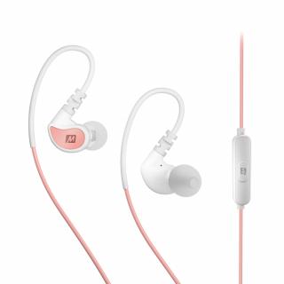 MEE Audio X1 (X-1) In-ear sports headphones with microphone and remote Color: Pink