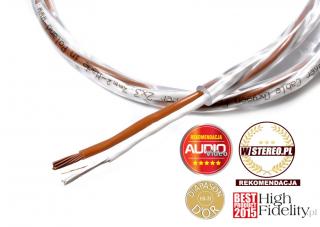 Melodika BSC2330 Brown Sugar Pre Hi-End class speaker cable 2 x 3,3mm2