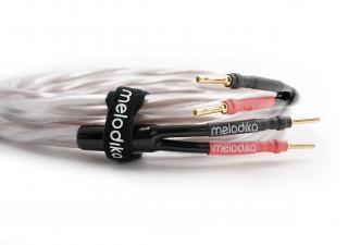 Melodika BSSC5020 Brown Sugar with Solid Grip Pre Hi-End class speaker cable 2 x 5.0mm2 - 2m - 2pcs