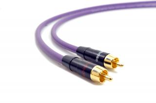 Melodika MD2R05 2xRCA - 2xRCA Purple Rain Cable - 0,5m