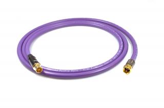 Melodika MDANTWF05 Antenna cable IEC plug - F plug - 0,5m