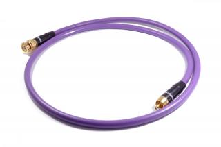 Melodika MDBNR07 RCA - BNC Coaxial cable  for Exposure, Naim, Chord - 0,75m