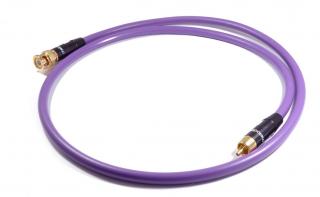 Melodika MDBNR10 RCA - BNC Coaxial cable for Exposure, Naim, Chord - 1m