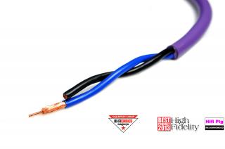 Melodika MDC2400 Purple Rain Speaker cable OFC 4N 2x4mm2 with BassCore