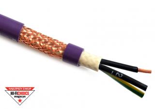 Melodika MDC3150 Purple Rain Mains Cable 3x1,5mm2 screened copper OFC 4N