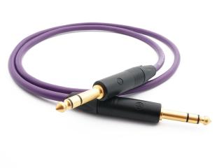 Melodika MDJS170 Purple Stereo cable jack plug 6,3mm - jack plug 6,3mm stereo - 17m