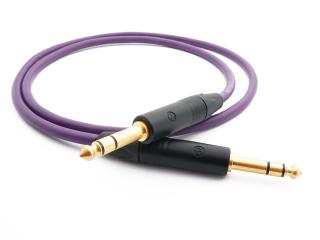 Melodika MDJS20 Purple Rain Stereo cable jack plug 6,3mm - jack plug 6,3mm - 2m