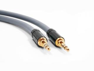 Melodika MDMJ02G Gunmetal Edition Stereo jack 3.5mm - stereo jack 3.5mm cable - 0,2m