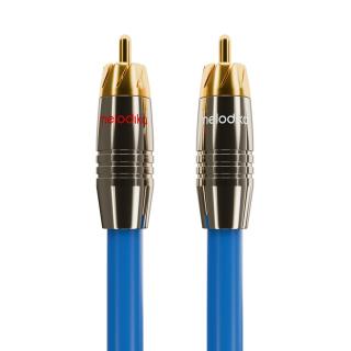 Melodika SB2R05 2xRCA - 2x RCA Sky Blue Cable - 0,5m