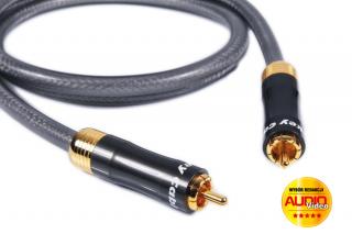 Monkey Cable (MCYCOA1) Clarity Coaxial Interconnect RCA-RCA - 1m