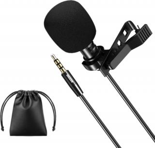 Mozos LAVMIC1 (LAVMIC-1) Lavalier microphone with a 3.5mm jack call clip