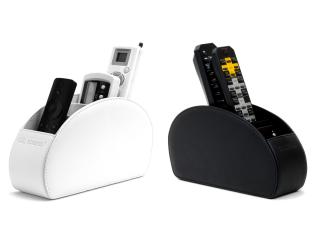 Mozos RCH-1 (RCH1) Leather  Stand/Organizer for Remote Controls Color: White