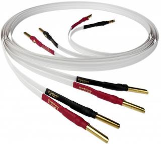 Nordost 2 Flat Speaker Cable with banana or spades plug - 2m - pair Plugs: banana
