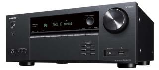 Onkyo TX-NR6100 (TXNR6100) 7.2/5.2.2-Channel Network AV Receiver with  HDMI 2.1, DTS:X and Dolby Atmos Colour: Black