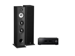 Pioneer SX-10AE (SX10AE) Stereo receiver with Bluetooth + Triangle Borea BR08 Floorstanding Speakers - stereo set