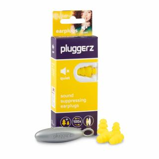 Pluggerz Uni Fit (UniFit) Quiet Earplugs for reading, learning - 4 pcs.