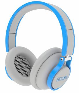 Polk Audio BOOM Rogue Unbreakable DJ headphone with microphone and Apple remote Color: Gray