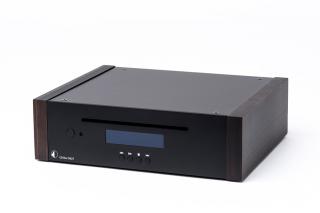 Pro-Ject CD Box DS2T (DS2 T) High-End Audio CD transport  with wooden side panels Colour: Dark, Color: Eucalyptus