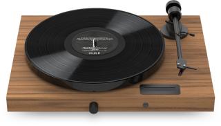 Pro-Ject Juke Box E1 All-in-one Plug  Play system, analog turntable with phono stage and power amplifier, bluetooth Color: Walnut