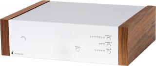Pro-Ject Phono Box DS2 (DS-2) Phono preamplifier MM / MC with wooden side panels Colour: Bright, Color: Walnut