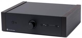 Pro-Ject Pre Box DS2 (DS 2) analogue Analogue stereo preamplifier with wooden side panels Colour: Black, Color: Eucalyptus