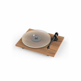 Pro-Ject T1 BT (T-1 BT) Turntable with Phono Preamp and Bluetooth Streaming Color: Walnut