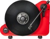 Pro-Ject VT-E Vertical analog turntable with Ortofon OM5e cartridge Color: Red, Version: right-handed