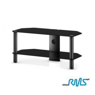 Sonorous NEO 290 (NEO290) TV table Color: Black, Bookshelf colour: czarny