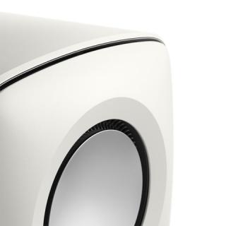 Subwoofer KEF KC62 (KC-62) Uni-Core Force Cancellation 1000W - 1 pc Module: Without additional module, Color: Mineral White