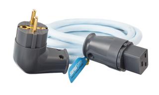 Supra LoRad 2,5 CS-16-EU/A MKII (CS16EUA MK2) Ice Blue 16A Mains cable - 1,5m