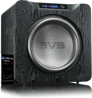 SVS SB-4000 (SB4000) Active subwoofer Color: Black Ash