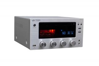 TAGA Harmony HTR-1000CD v.3 (HTR1000CD V3, mk3) Amplifier with CD Player Colour: Silver