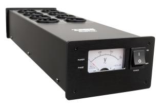 TAGA Harmony PF1000 v.2 (PF-1000) Line filter - 8 sockets (ver. 2022) Color: Black