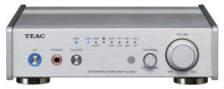 Teac AI-303 USB DAC (AI303) Integrated Stereo Amplifier aptX HD, Bluetooth, MQA Color: Sliver